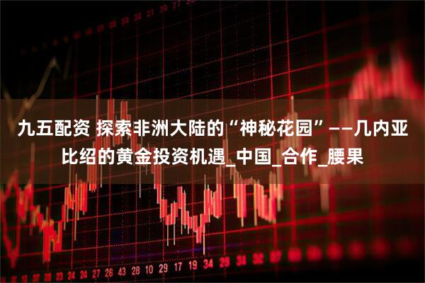 九五配资 探索非洲大陆的“神秘花园”——几内亚比绍的黄金投资机遇_中国_合作_腰果