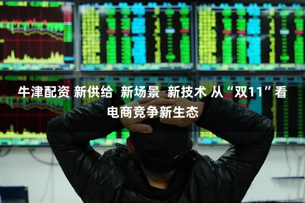 牛津配资 新供给  新场景  新技术 从“双11”看电商竞争新生态